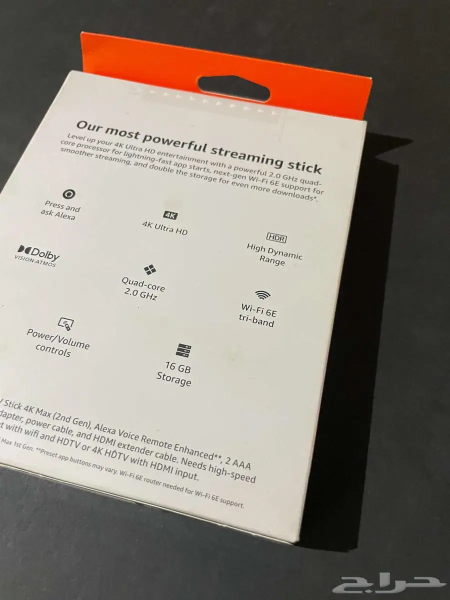 Amazon Fire TV Stick 4K Max (NEW) رسيفر استقبال مجاني جديد